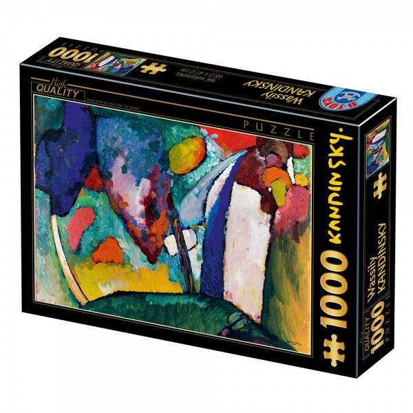 Wodospad, Wassily Kandinsky (1000el.) - Sklep Art Puzzle